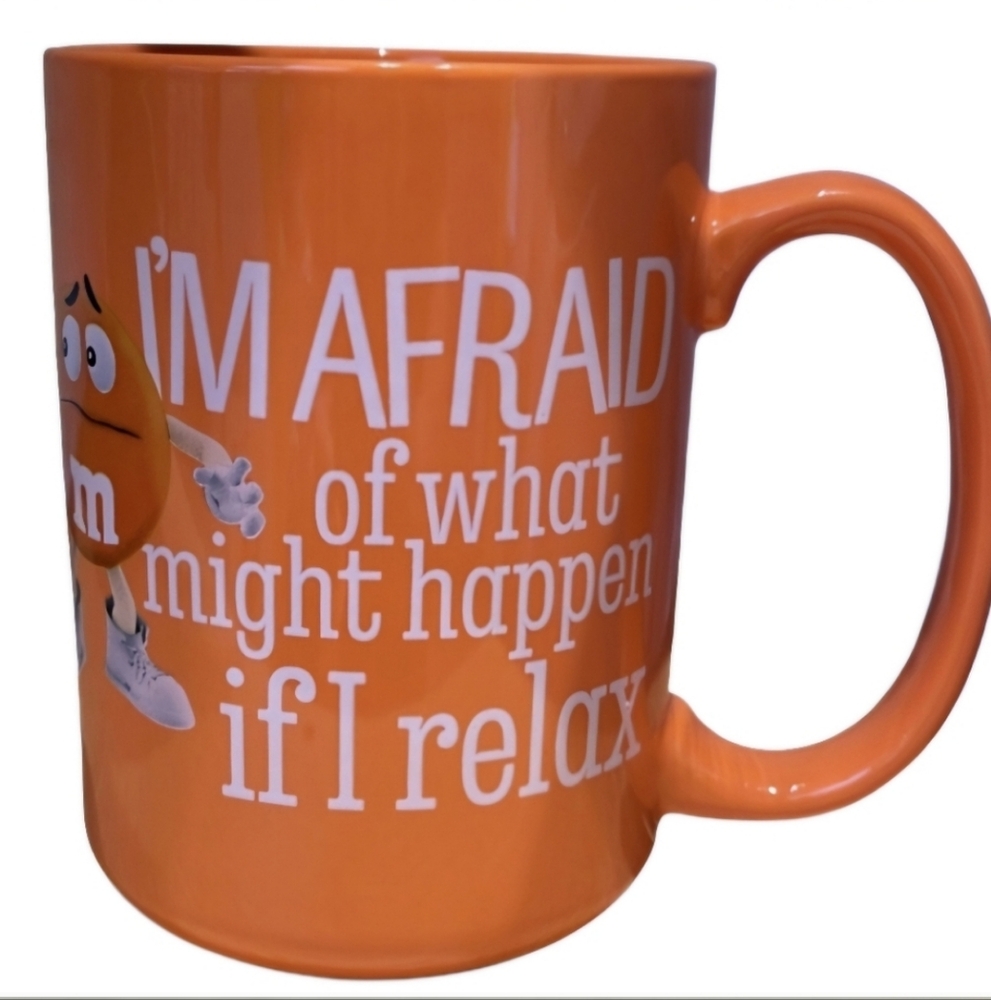 Orange M&M's Mug